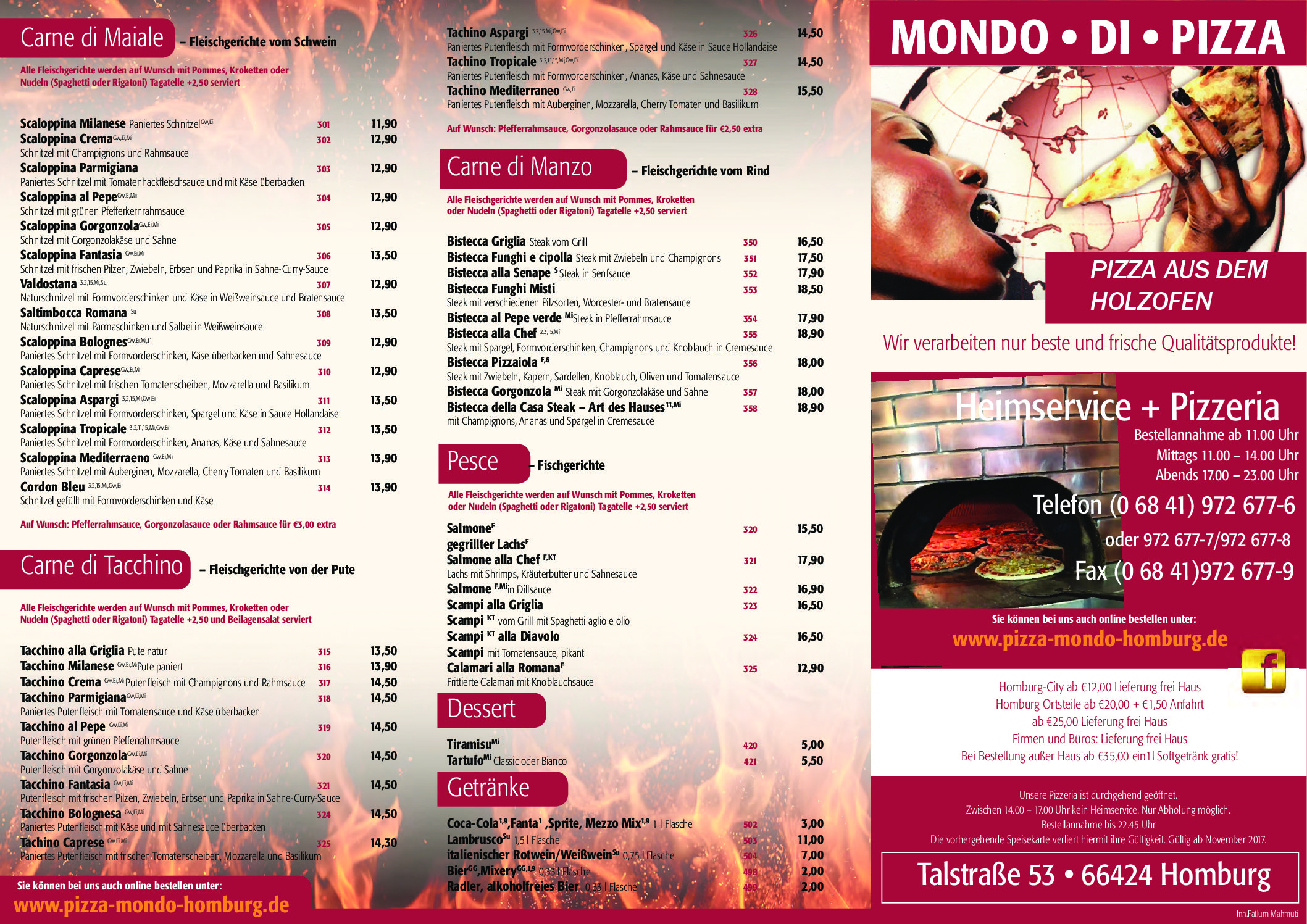 MONDO • DI • PIZZA